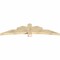 Ekena Millwork Alberta Rough Sawn Timber Gable Bracket, Douglas Fir, 84"W x 21"H x 4"D x 6"F, 6/12 Pitch GBW084X21X0406ALB00RDF - alternate 3